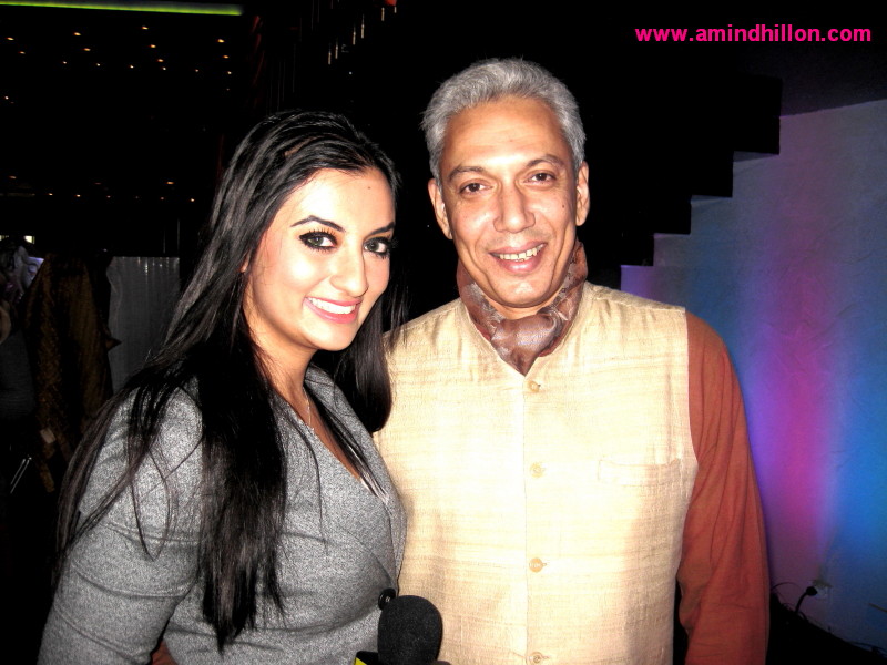 With the Narrator (and the charming) Rahul Vohra