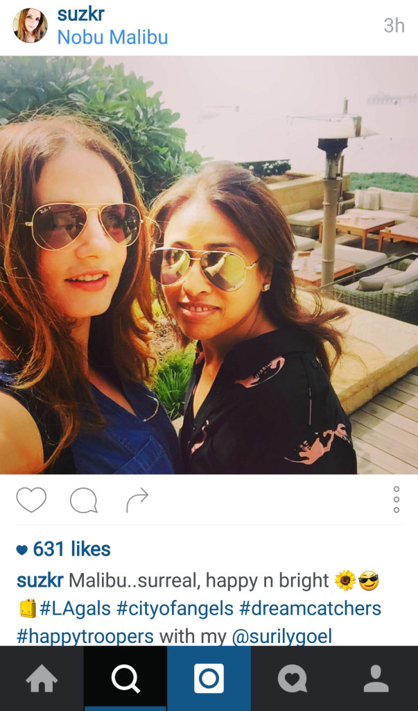 Sussanne Khan and Surily Goel