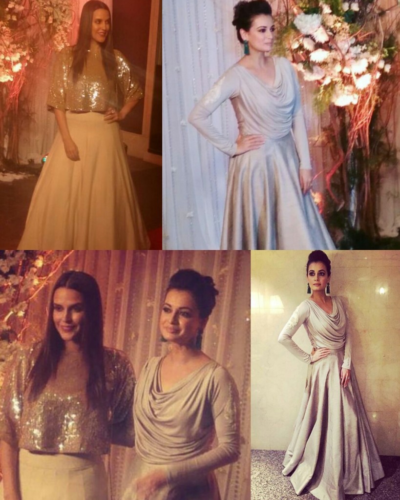 The divas! Dia Mirza and Neha Dhupia