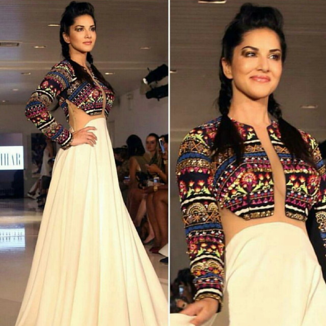 Sunny Leone making her NYFW debut